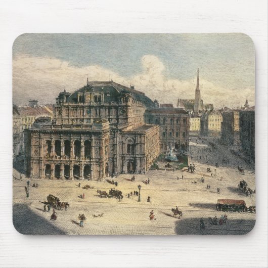 Wien State Opera House, c.1869 Muismat (Voorkant)