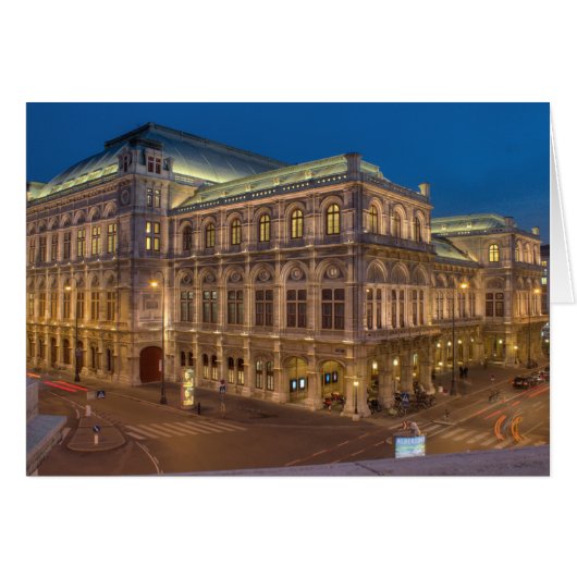 Wien State Opera, Oostenrijk (Voorkant Horizontaal)