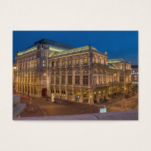 Wien State Opera, Oostenrijk Visitekaartjes