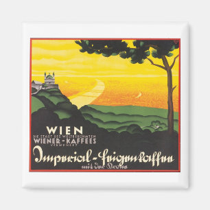 Wien Travel poster Magneet