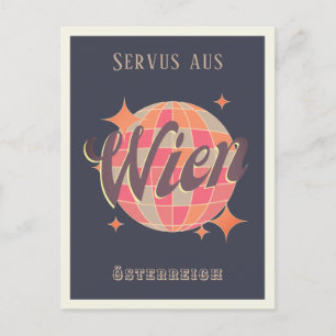 Wien Vienna Österreich Oostenrijk Retro Briefkaart