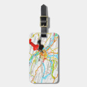 Wien, Wenen, Oostenrijk Bagagelabel (Voorkant verticaal)