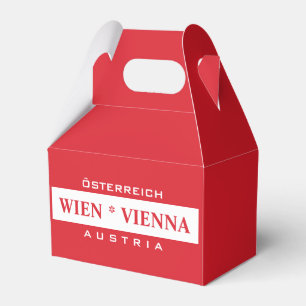 Wien - Wien - Wien - Wien - Wien douanepiekdozen Bedankdoosjes