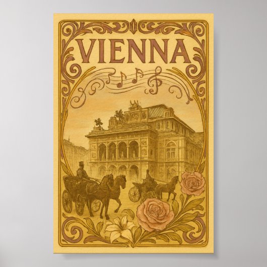 Wiener Art Nouveau Poster (Voorkant)