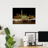 Wiener Christkindlmarkt Poster (Thuiskantoor)