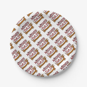 Wiener-Dad-Plain Papieren Bordje