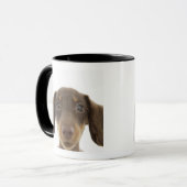 Wiener Dog (bruin) 2 Mok (Voorkant links)