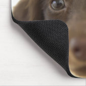 Wiener Dog (bruin) Muismat (Hoek)