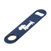 Wiener Dog Dachshund Keuken Fles Opener Speed Flessenopener (Voorkant Gekanteld)