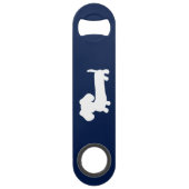 Wiener Dog Dachshund Keuken Fles Opener Speed Flessenopener (Voorkant)