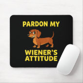 Wiener Dog Dachshund Muismat (Met muis)