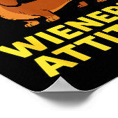 Wiener Dog Dachshund  Poster (Hoek)