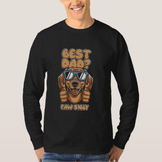 Wiener Dog Father Teckel Doxie Worst Beste Papa T-shirt