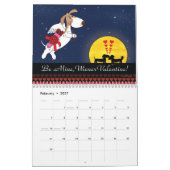 Wiener Dog Fun om mee te gaan Kalender (Feb 2027)