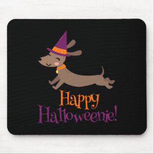 Wiener Dog Halloween Skelet Dashond Liefhebber Hal Muismat