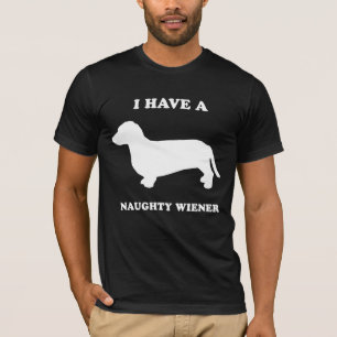 WIENER DOG: MIJN WIENER IS NAUWHTS T-SHIRT