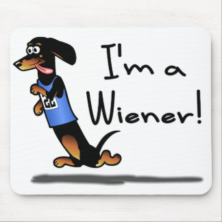 Wiener Dog Race Winner Mousepad Muismat