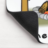 Wiener Dog Roast Mousepad Muismat (Hoek)