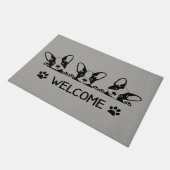 Wiener Doormat - Funny Dog Doormat, Dachshund Mat (Schuin)
