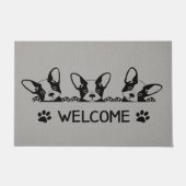 Wiener Doormat - Funny Dog Doormat, Dachshund Mat (Voorkant)