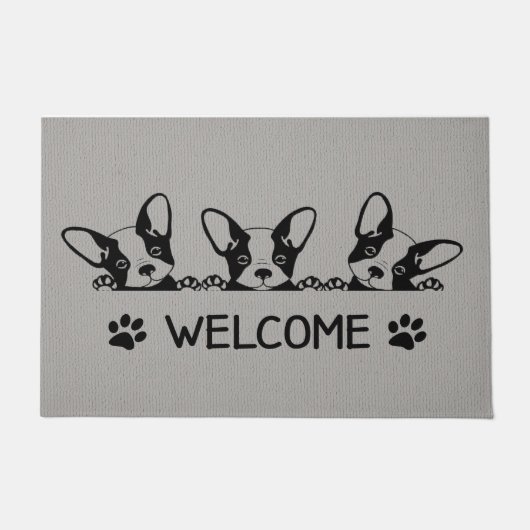 Wiener Doormat - Funny Dog Doormat, Dachshund Mat (Voorkant)
