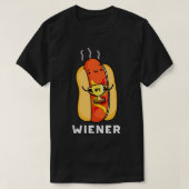 Wiener Funny Sause Pun T-shirt (Design voorkant)