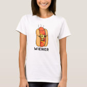 Wiener Funny Sause Pun T-shirt (Voorkant)