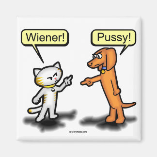 Wiener Hond & Pussycat Nemesis Magnet