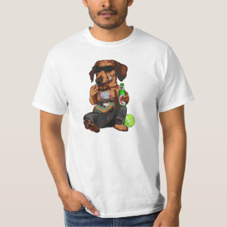 Wiener hond Viagra Boys Sebastian Murphy T-shirt