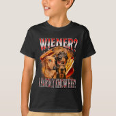 Wiener I Hardly Know Her Dachshund Bootleg Funny P T-shirt (Voorkant)
