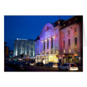 Wiener Konzerthaus 's nachts (Voorkant Horizontaal)