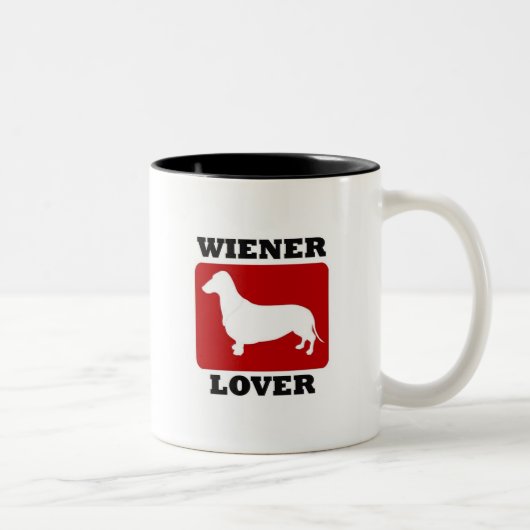 Wiener Lover Tweekleurige Koffiemok (Rechts)