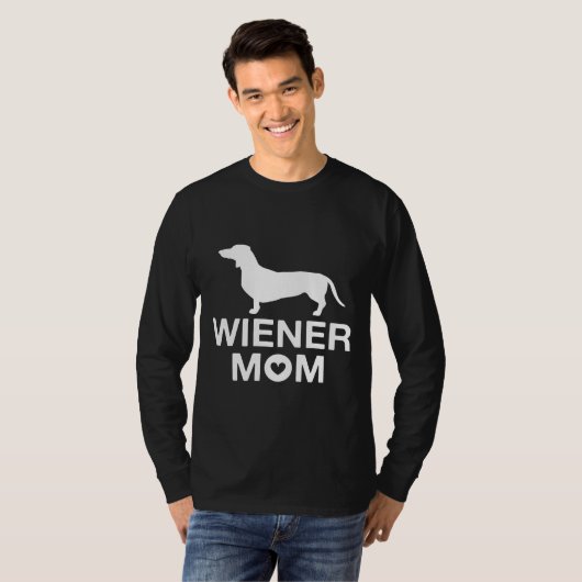 Wiener Ma Dachshund T-shirt (Voorkant volledig)