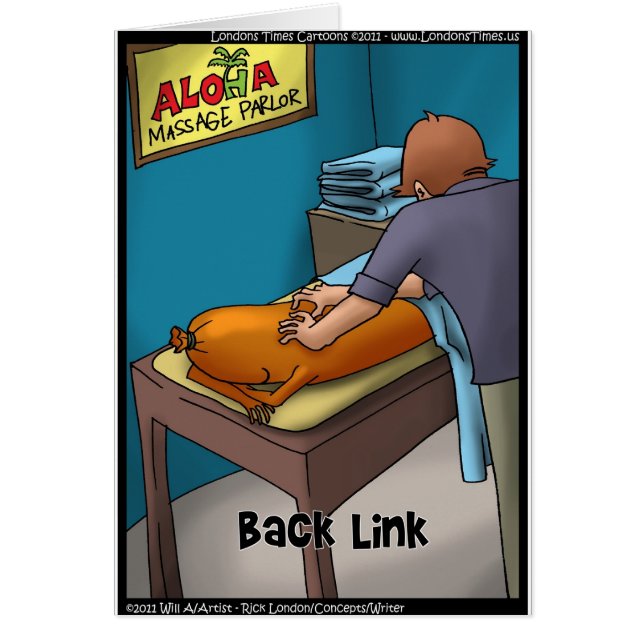 Wiener Massage oftewel Backlink Grappige Cadeaus & (Voorkant)
