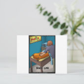 Wiener Massage oftewel Backlink Grappige Cadeaus & Briefkaart (Staand voorkant)