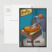 Wiener Massage oftewel Backlink Grappige Cadeaus & Briefkaart (Voorkant / Achterkant)
