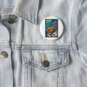 Wiener Massage oftewel Backlink Grappige Cadeaus & Ronde Button 5,7 Cm (In situ)