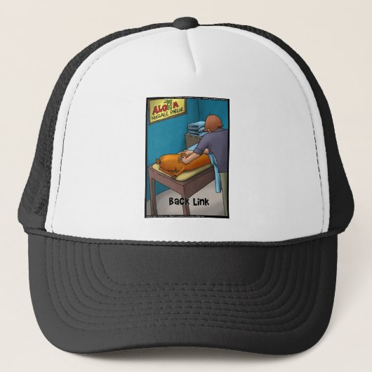 Wiener Massage oftewel Backlink Grappige Cadeaus & Trucker Pet (Voorkant)