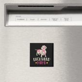 Wiener Moeder Weenie Hond Vintage Dachshund Magneet (Insitu (Vaatwasser))