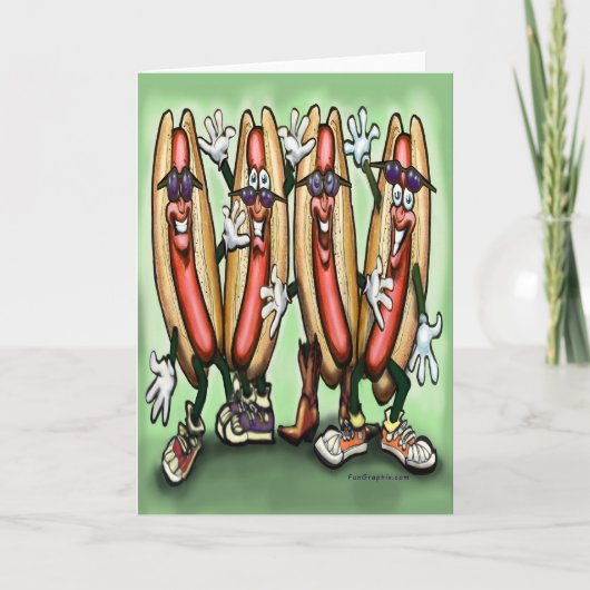 Wiener Party Kaart (Voorkant)
