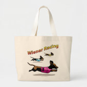 Wiener Racing Canvas tas (Voorkant)