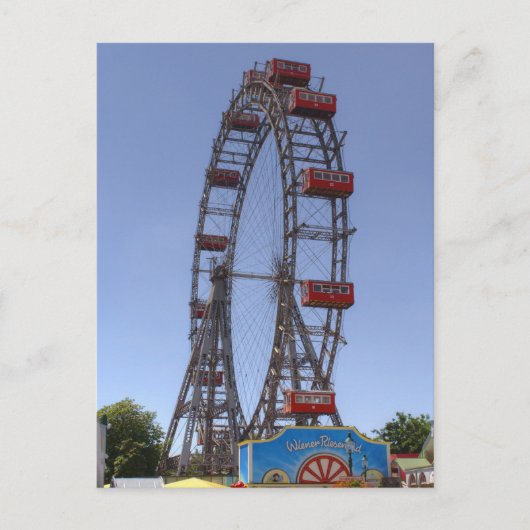 Wiener Riesenrad Briefkaart (Voorkant)