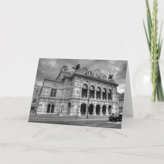 Wiener Staatskoper Kaart (Voorkant)