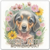 Wiener-tastic Moederdag Sticker (Voorkant)