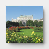 Wiener Volksgarten met Rozen Fotoplaat (Voorkant)