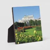 Wiener Volksgarten met Rozen Fotoplaat (Voorkant)