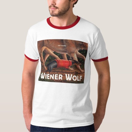 Wiener Wolf-mannen, shirt (Voorkant)