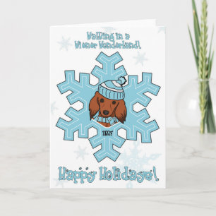 Wiener Wonderland Holiday Card Feestdagen Kaart