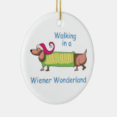 Wiener Wonderland Keramisch Ornament (Rechts)