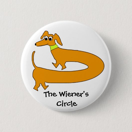 Wieners Cirkel Ronde Button 5,7 Cm (Voorkant)